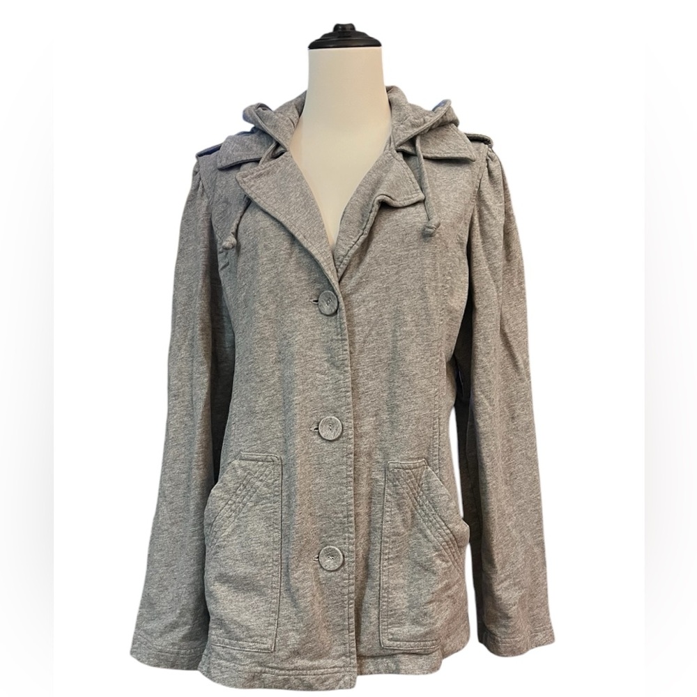 Ruff Hewn 100% cotton coat. Size XL, light gray